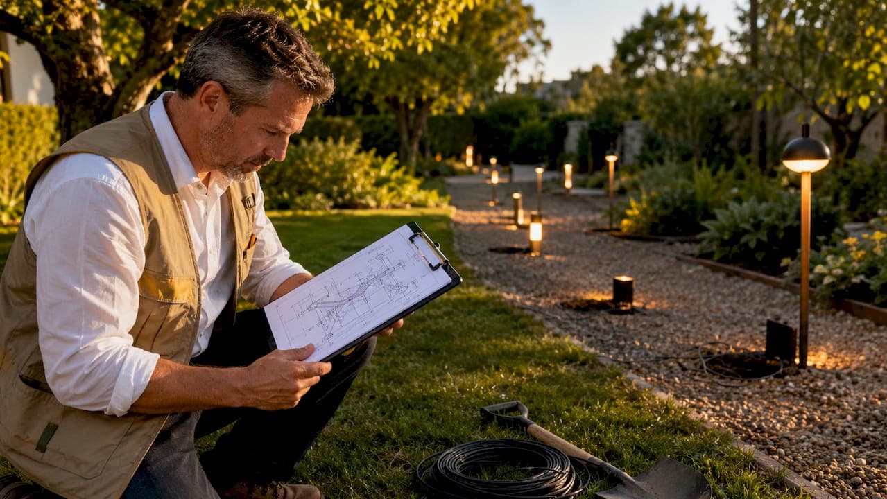 Landscape Lighting Power Load Planning Guide